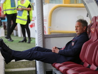 Sinisa Mihajlovic, head coach of Torino FC, during the Serie A football match between Torino FC and US Sassuolo at Olympic stadium Grande To...