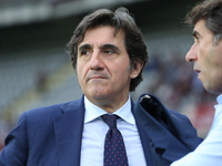 Urbano Cairo, president of Torino FC, before  the Serie A football match between Torino FC and US Sassuolo at Olympic stadium Grande Torino...