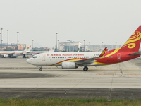 China Hainan Airline aircraft seen at Wuhan Airport.
On Monday, September 12, 2016 in Wuhan, China. (