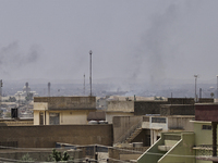 Fighting in Mosul intensifies as Islamic State is pushed further and further back. Fighting can be seen around the Great Mosque of al-Nuri f...
