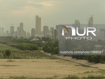 A panoramic view of Wuhan, seen from the main ring road crossing the city.
On Monday, September 14, 2016 in Wuhan, China. (