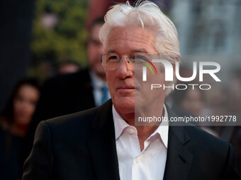 Richard Gere Attends the 'NORMAN' Spanish premiere at Callao Cinema in Madrid on May 31, 2017 (