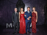 Alex Kurtzman, Sofia Boutella, Tom Cruise, Annabelle Wallis are seen attending at  the red carpet to promote his latest film 'The Mummy' at...