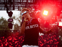Rapper and singer, iLoveMakonnen, performs onstage during LA Pride Music Festival on June 10, 2017 in West Hollywood, California. The two-da...