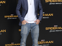 Tom Holland attends a photocall for 'Spider-Man: Homecoming' at the Villa Magna Hotel on June 14, 2017 in Madrid, Spain (