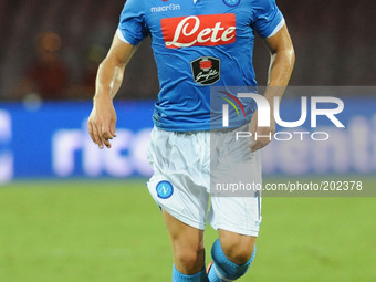 Dries Mertens of SSC Napoli during Pre Season Friendly match between SSC Napoli and PAOK FC Football / Soccer at Stadio San Paolo on August...