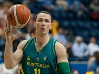 om O’Neill-Thorne on the field during the basketball game - Australia vs Japan semi-final game at 2017 Men’s U23 World Wheelchair Basketball...