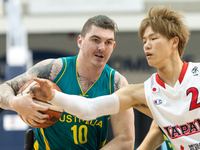 	Jeremy Tyndall on the field during the basketball game - Australia vs Japan semi-final game at 2017 Men’s U23 World Wheelchair Basketball C...