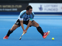 Pedro Ibarra of Argentina 
during The Men's Hockey World League Semi-Final 2017 Group A match between Argentina and Malaysia The Lee Valley...