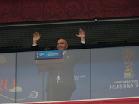 President of FIFA Gianni Infantino during the 2017 FIFA Confederations Cup match, first stage - Group A between Russia and New Zealand at Sa...