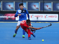 GUO Jin of China 
 during The Men's Hockey World League Semi-Final 2017 Group A match between China and Korea The Lee Valley Hockey and Tenn...