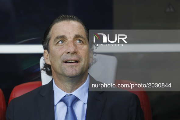 Head coach of Chile national team Juan Antonio Pizzi during the Group B - FIFA Confederations Cup Russia 2017 match between Cameroon and Chi...