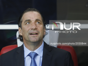 Head coach of Chile national team Juan Antonio Pizzi during the Group B - FIFA Confederations Cup Russia 2017 match between Cameroon and Chi...