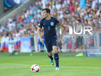 Ben Chilwell (ENG)  during the UEFA U-21 European Championship Group A football match Slovakia vs England in Kielce, Poland on June 19, 2017...