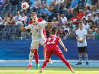 Enis Bardi (MKD) during the UEFA European Under-21 Championship Group C match between Czech Republic and Italy at Tychy Stadium on June 21,...