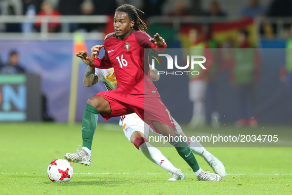 Renato Sanches (POR),during their UEFA European Under-21 Championship match against Portugal on June 20, 2017 in Gdynia, Poland. 