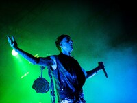 American Machine Gun Kelly rapper arrives in Italy for an unmissable date at the Carroponte in Sesto San Giovanni (Milan) on June 20. Machin...