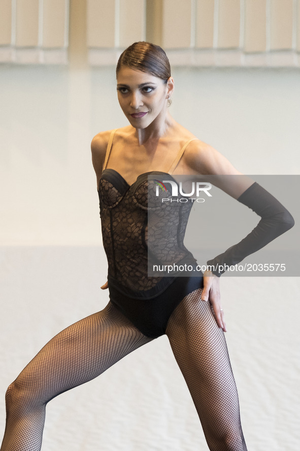 Dancer Marlen Fuerte  perform during the presentation of 'Carmen' by Victor Ullate at Teatro Real on June 21, 2017 in Madrid, Spain. 