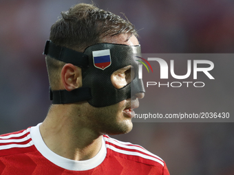 Fedor Kudriashov of Russia national team during the Group A - FIFA Confederations Cup Russia 2017 match between Russia and Portugal at Spart...