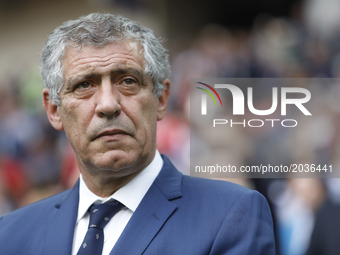 Head coach of Portugal national team Fernando Santos during the Group A - FIFA Confederations Cup Russia 2017 match between Russia and Portu...