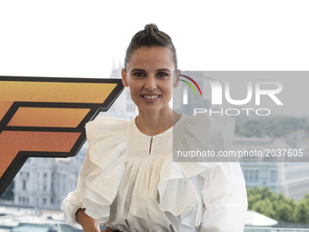 Spanish actress Elena Anaya attends the 'Wonder Woman' photocall at the NH Collection Hotel on June 22, 2017 in Madrid, Spain (