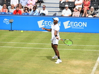 Donald Young of the US in the quarter finals of AEGON Championships at Queen's Club, London, on June 23, 2017. (