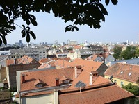 General view of Zagreb city, Croatia, on 24 June 2017. (