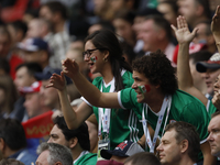 Mexico national team supporters during the Group A - FIFA Confederations Cup Russia 2017 match between Russia and Mexico at Kazan Arena on J...