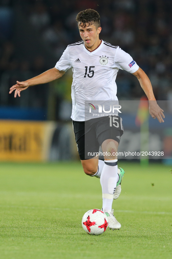 Marc-Oliver Kempf (GER), during the UEFA U-21 European Championship Group C football match Italy v Germany in Krakow, Poland on June 24, 201...