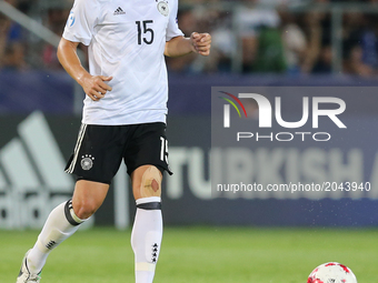 Marc-Oliver Kempf (GER), during the UEFA U-21 European Championship Group C football match Italy v Germany in Krakow, Poland on June 24, 201...