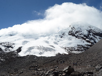 The Antisana volcano, located in the Coordillera Real of Ecuador, between the provinces of Napo and Pichincha undergoes a gradual melting of...