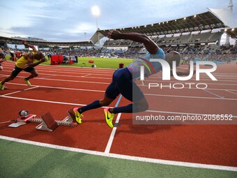 Churandy Martina of Netherlands - 200m during the Meeting de Paris of the IAAF Diamond League 2017 on July 1, 2017 in Paris, France.(