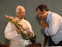 Keshari Nath Tripathi  Governor  of West Bengal  during the lunching  launch of book 