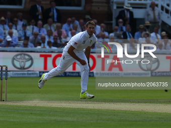 TB de Bruyn of South Africa
during 1st Investec Test Match between England and South Africa at Lord's Cricket Ground in London on July 06, 2...