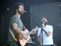 Portuguese band You Can't Win, Charlie Brown performs at the NOS Alive music festival in Lisbon, Portugal, on July 6, 2017. The NOS Alive mu...