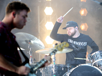 British band Royal Blood perform at the NOS Alive music festival in Lisbon, Portugal, on July 6, 2017. The NOS Alive music festival runs fro...