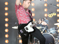 British band Royal Blood perform at the NOS Alive music festival in Lisbon, Portugal, on July 6, 2017. The NOS Alive music festival runs fro...