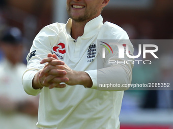 England's Joe Root 
during 1st Investec Test Match between England and South Africa at Lord's Cricket Ground in London on July 06, 2017 (