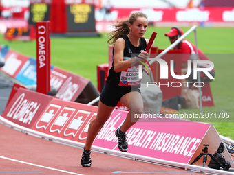 Katia Cienciala of Blackheath and Bromley Harriers
during Muller Anniversary Games at 
London Stadium in London on July 09, 2017 (