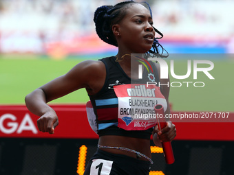 Immanuela Aliu of Blackheath and Bromley Harriers
during Muller Anniversary Games at 
London Stadium in London on July 09, 2017 (