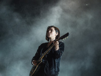Romy Madley Croft of the XX performs live on stage at Rock in Roma 2017. Rome, Italy on 10 July 2017.  (