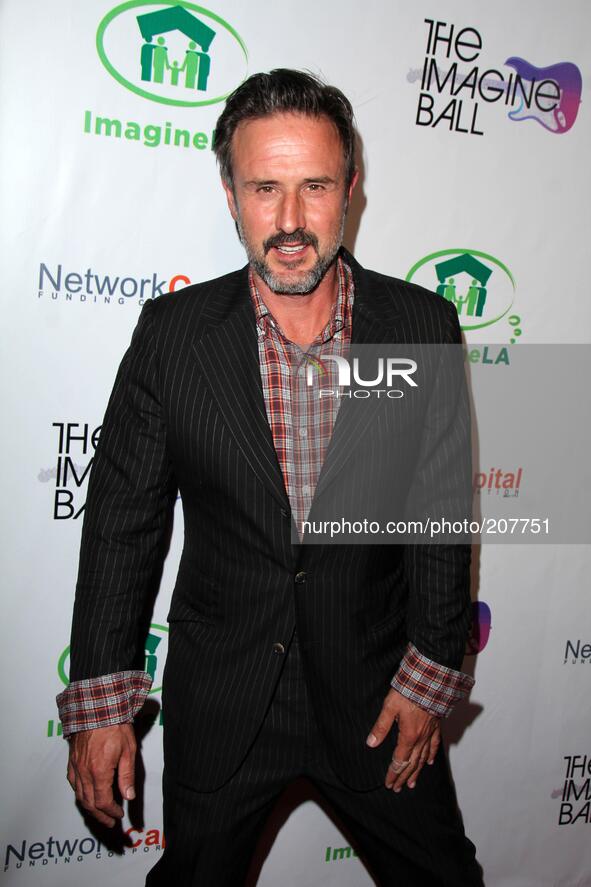 David Arquette at Imagine Ball LA on August 06 2014 in West Hollywood, California.
