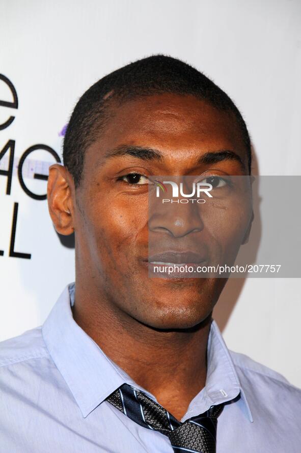 Metta World Peace at Imagine Ball LA on August 06 2014 in West Hollywood, California.
