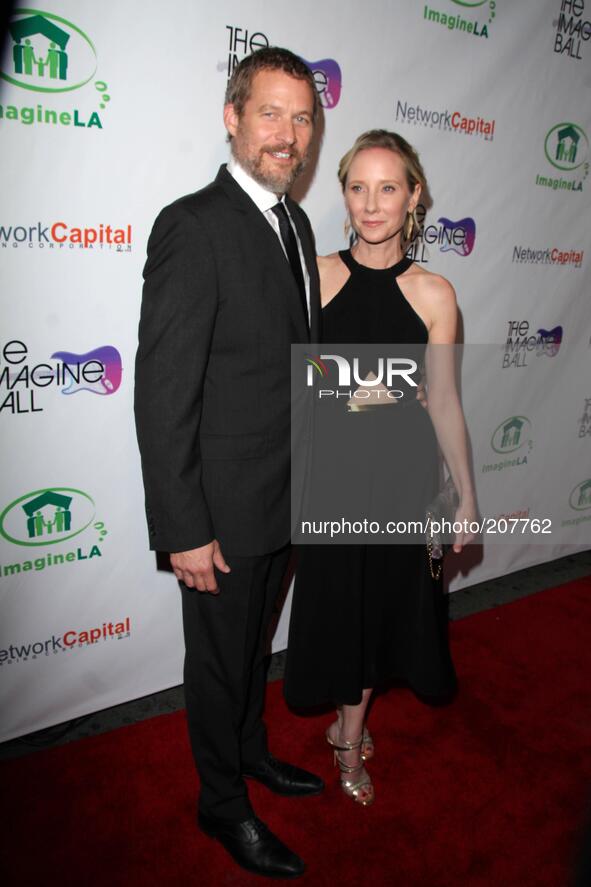 James Tupper, Anne Heche at Imagine Ball LA on August 06 2014 in West Hollywood, California.
