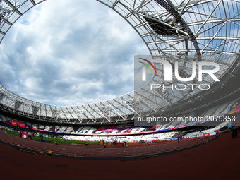 View of London Stadium during IPC World Para Athletics Championships at London Stadium in London on July 14, 2017 (