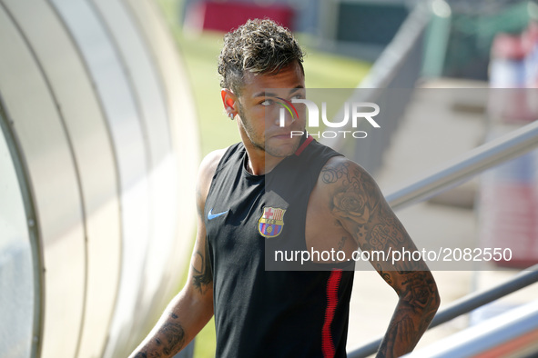 Neymar Jr.  during the FC Barcelona training, on 17 july 2017. Photo: Joan Valls/Urbanandsport/Nurphoto -- 