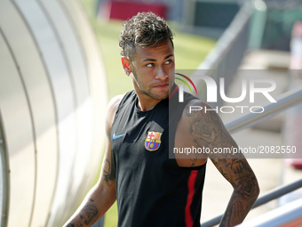 Neymar Jr.  during the FC Barcelona training, on 17 july 2017. Photo: Joan Valls/Urbanandsport/Nurphoto -- (