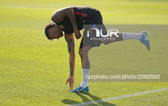 Neymar Jr.  during the FC Barcelona training, on 17 july 2017. Photo: Joan Valls/Urbanandsport/Nurphoto -- 