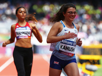 Sophie Kamlish  (GBR) compete in Women's 100m T44 Heat 1 during IPC World Para Athletics Championships at London Stadium in London on July 1...
