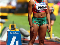 Carina Paim (POR) compete in Women's 400m T20 Round 1 Heat 1 during IPC World Para Athletics Championships at London Stadium in London on Ju...